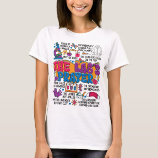 Het Prayer Medical Lab Science Laboratory van het  T-shirt