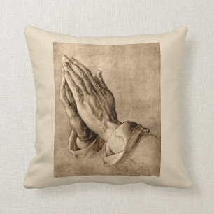 Het Praying Hands Accent Pillow Kussen