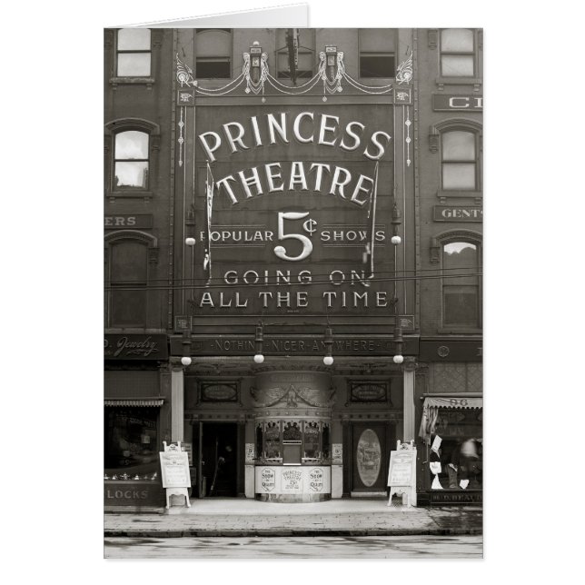 Het Princess Theatre, 1910 (Voorkant)