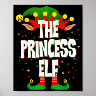 Het Prinses Elf Kerstfeest Poster