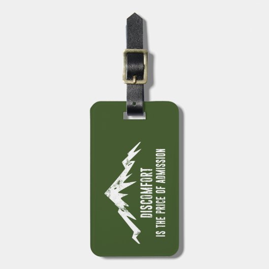 Het probleem is de prijs van de toelating bagagelabel (Voorkant verticaal)