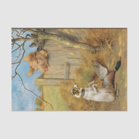 Het proces door Herbert William Weekes Tissuepapier (Voorkant)