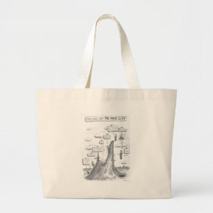 Het proces van Wiskunde Grote Tote Bag