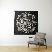 Het proces vertrouwen wandkleed (In Situ (horizontaal))