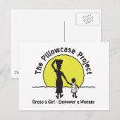 Het proefproject briefkaart (Voorkant / Achterkant)