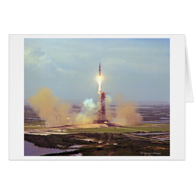 Het proefproject Saturn IB van Apollo Soyuz (Voorkant Horizontaal)