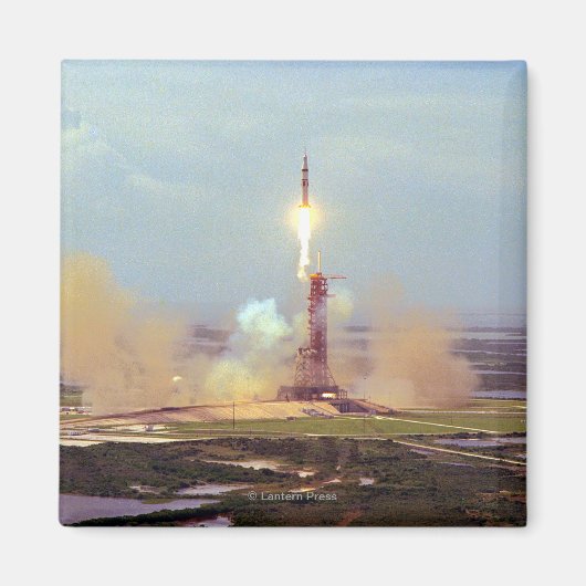 Het proefproject Saturn IB van Apollo Soyuz Magneet (Voorkant)