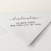 Het professionele of Persoonlijke Adres van de Ter Zelfinktende Stempel