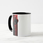 Het profiel van de rode Batman-balk Mok (Voorkant links)