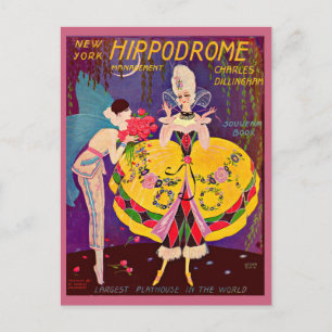 Het programma New York Hippodrome uit 1920