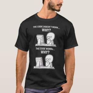 Het programmeren van Shirt codeert de code werkt n