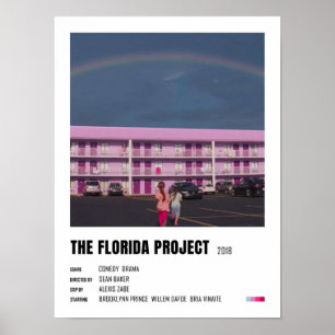 Het project van Florida minimaliseert Poster