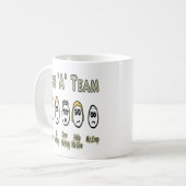 Het projectbeheer van het A-team Koffiemok (Voorkant links)