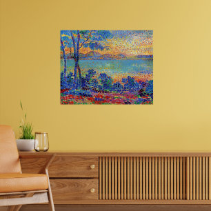 Het Provençaalse landschap van Henri-Edmond Cross Poster