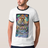 Het Psionicist Gilde 2 Ringer T-Shirt (Voorkant)