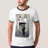 Het Psionicist Gilde 3 Ringer T-Shirt (Voorkant)