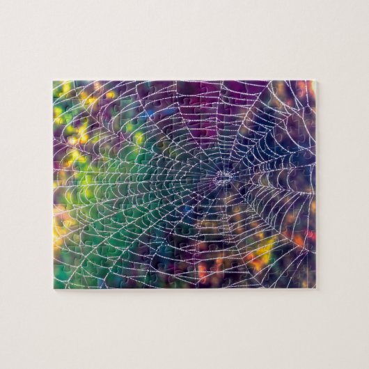 Het Psychedelic Web Legpuzzel (Horizontaal)