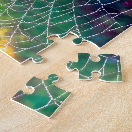 Het Psychedelic Web Legpuzzel (Zijkant)