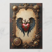 Het pulserende hart van de mechanica, menu (Achterkant)