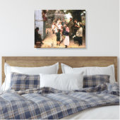 Het Punch en Judy Show Canvas Afdruk (Insitu (Slaapkamer))