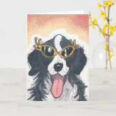 Het "puppy" van het hallo! kaart (Gele Bloem)