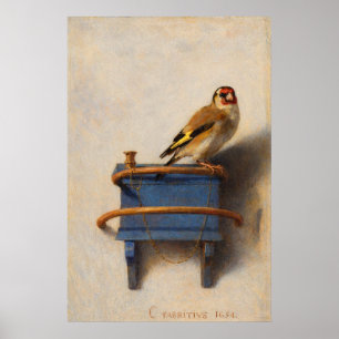 Het puttertje van Carel Fabritius Poster