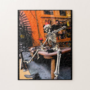 Het raam van de kobbler legpuzzel