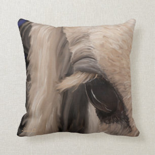 Het raam van de ziel kussen