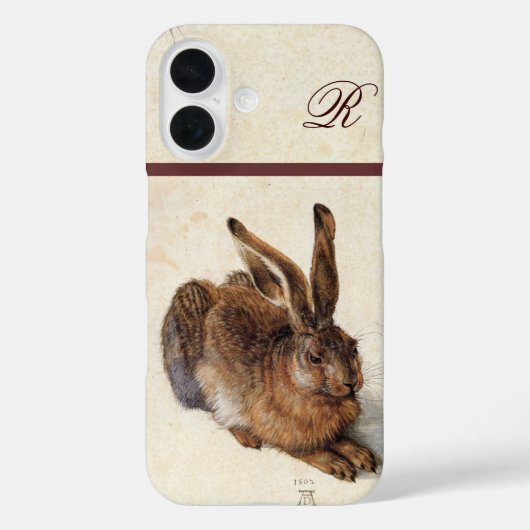 HET RABBIT-Monogram ( Young Hare ) Case-Mate iPhone Case (Achterkant)