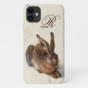 HET RABBIT-Monogram ( Young Hare ) iPhone 11 Hoesje
