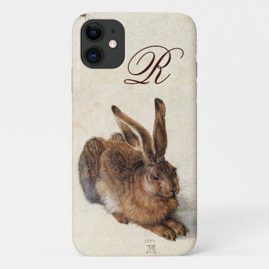 HET RABBIT-Monogram ( Young Hare ) Case-Mate iPhone Case (Achterkant)
