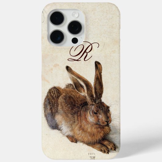 HET RABBIT-Monogram ( Young Hare ) Case-Mate iPhone Case (Achterkant)