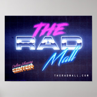 Het Rad Mall "Wave 7"-Poster Poster