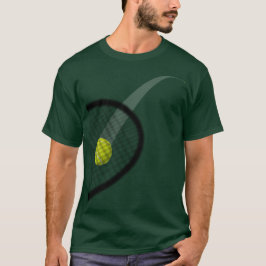 Het raken van een Tennis Ball bewegende beweging T-shirt