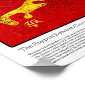 Het rapport tussen Cinnabar en Gold Poster (Hoek)