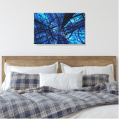 Het Raster (2016) Canvas Afdruk (Insitu (Slaapkamer))