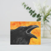 Het Raven briefkaart (Staand voorkant)