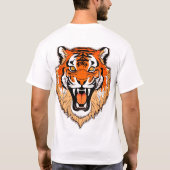 Het realiseren van uw verbeelding: uniek design T- T-shirt (Achterkant)