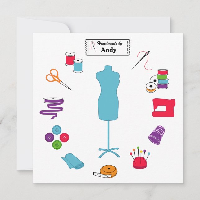 Het rechterlabel naaien aanpassen (Voorkant)