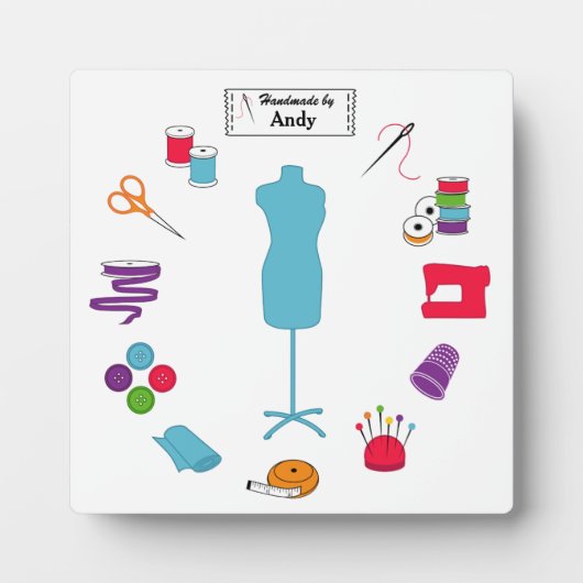 Het rechterlabel naaien aanpassen fotoplaat (Voorkant)