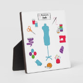 Het rechterlabel naaien aanpassen fotoplaat (Voorkant)