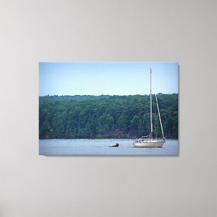 Het reddingsplan canvas afdruk