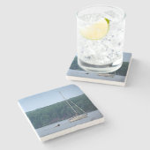 Het reddingsplan stenen onderzetter (Zijkant)