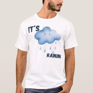Het regent esthetisch weer t-shirt