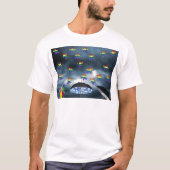 Het regent Mannen! T-shirt (Voorkant)