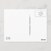 Het regenwoud 1965 briefkaart (Achterkant)