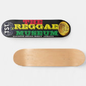 HET REGGAE MUSEUM 8 1/2" Skateboarddek Skateboard (Horizontaal)
