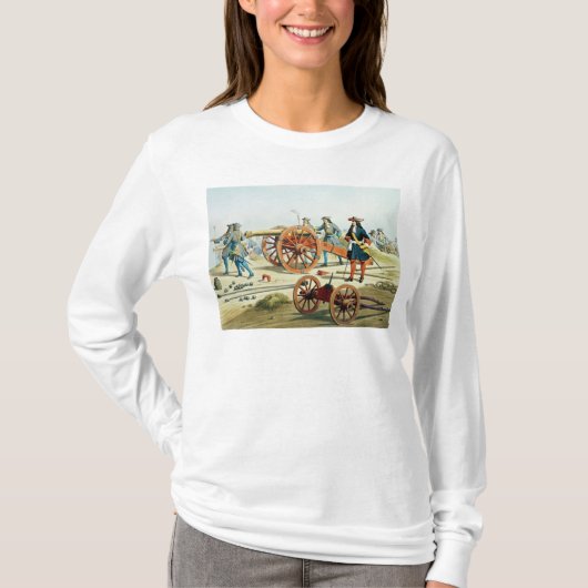 Het Regiment van de Fusilliers van de Koning T-shirt (Voorkant)