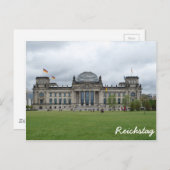 Het Reichstag-gebouw in Berlijn Briefkaart (Voorkant / Achterkant)