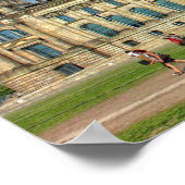 Het Reichstag-gebouw in Berlijn Poster (Hoek)